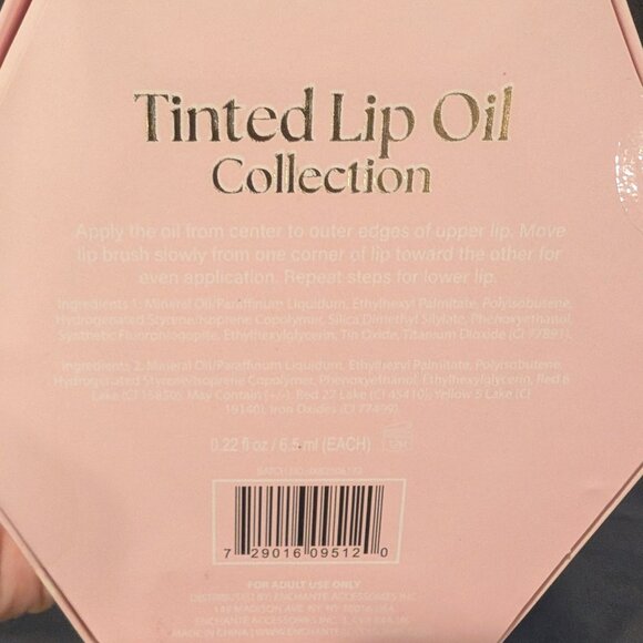 Tinted Lip Oil Collection 5-Piece Set – Ultra Nourishing, Gift Boxed NWT - Picture 7 of 7